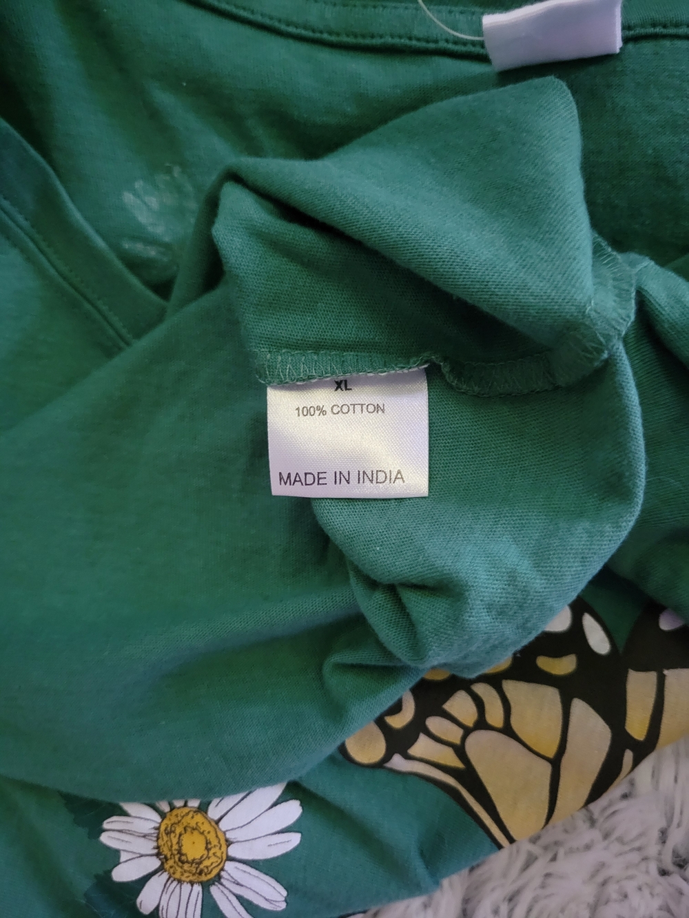 1-800 Smile Green Crop Top - Casual Women's Tee - Picture 12 of 16